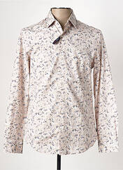 Chemise manches longues beige IZAC pour homme seconde vue