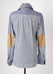 Chemise manches longues bleu IDOLS MAGAZINES pour homme seconde vue