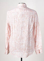 Chemise manches longues orange IZAC pour homme seconde vue