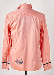 Chemise manches longues orange VESTIAIRES PRINCIPAUTE CANNOISE pour homme seconde vue