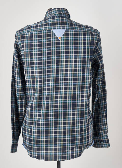 Chemise manches longues bleu ARISTOW pour homme