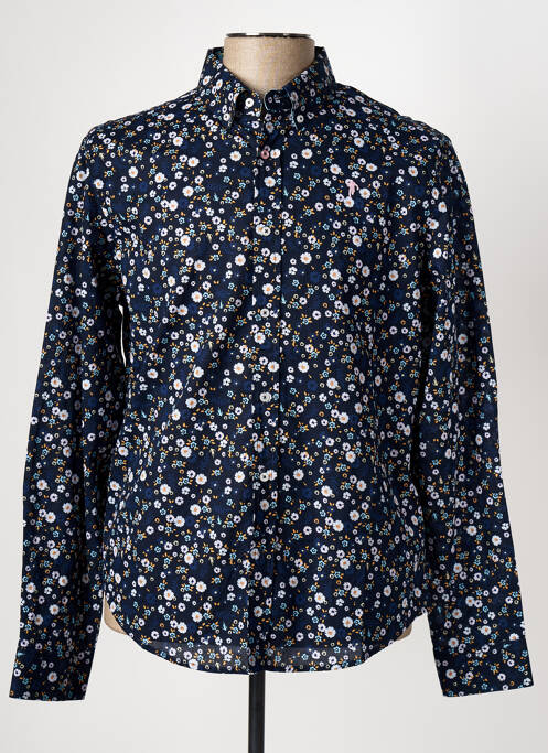 Chemise manches longues bleu RUCKFIELD pour homme