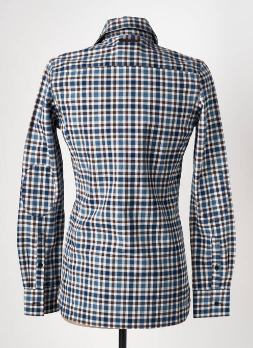 Chemise manches longues bleu VESTIAIRES PRINCIPAUTE CANNOISE pour homme