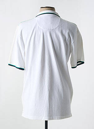 Polo stretch manches courtes blanc REDMOND homme