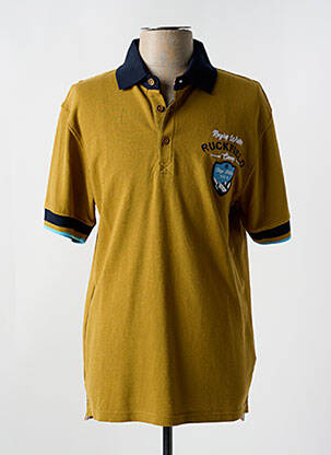 Polo tissage jersey manches courtes vert RUCKFIELD homme