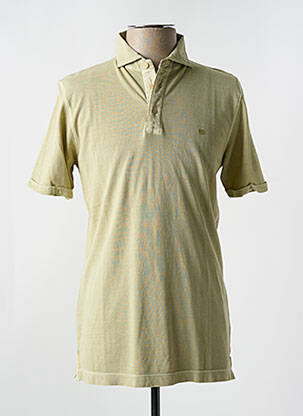 Polo stretch manches courtes vert REDMOND homme