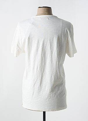 T-shirt coupe cintrée manches courtes beige EL GANSO homme