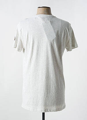 T-shirt coupe cintrée manches courtes gris LEGENDER'S homme