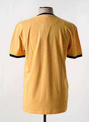 T-shirt coupe cintrée manches courtes jaune COFOX homme