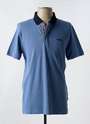 Polo bleu DELAHAYE pour homme seconde vue