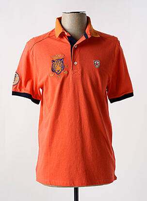 Polo orange ARISTOW pour homme