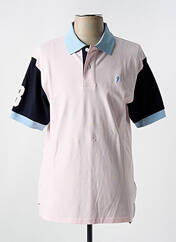 Polo rose RUCKFIELD pour homme seconde vue