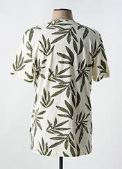 T-shirt beige IZAC pour homme seconde vue