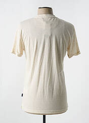 T-shirt beige IZAC pour homme seconde vue