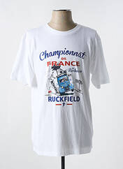 T-shirt blanc RUCKFIELD pour homme seconde vue