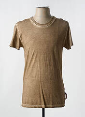 T-shirt marron FRENCH TERRY 1818 pour homme seconde vue