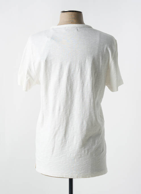 T-shirt coupe cintrée manches courtes beige EL GANSO homme