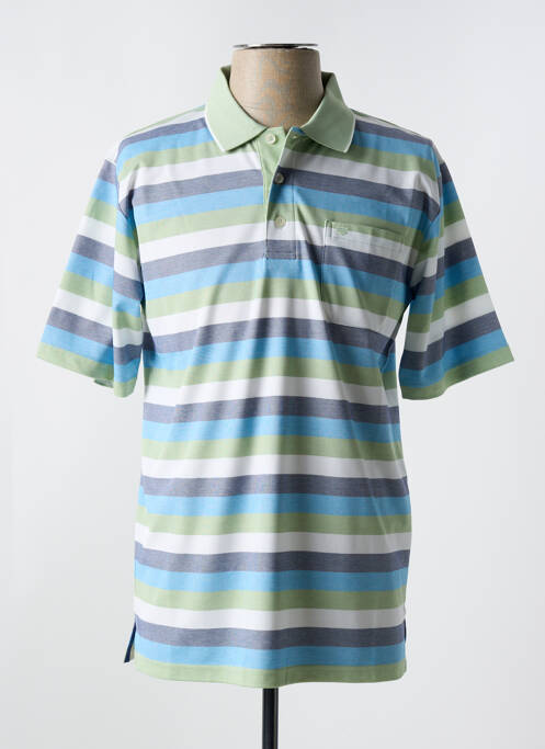 Polo bleu REDMOND pour homme