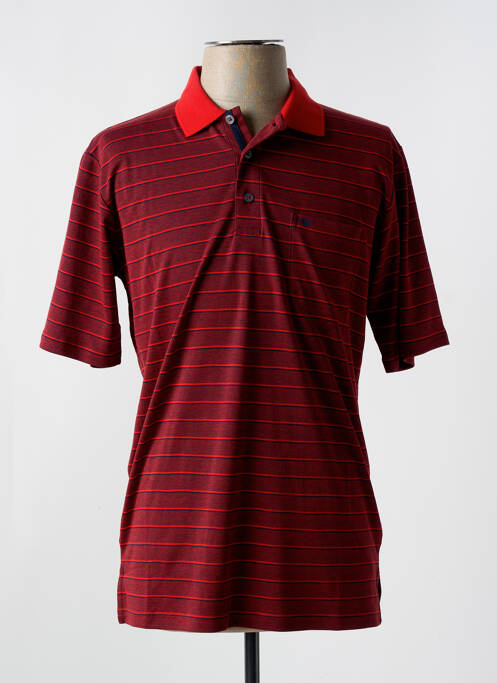 Polo rouge REDMOND pour homme