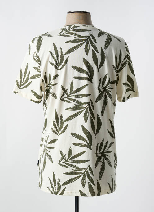 T-shirt beige IZAC homme