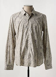 Chemise manches longues manches longues gris NUMEROLOGIE homme