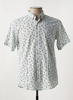 Chemise manches courtes coupe cintrée noir YVES ENZO homme