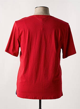 T-shirt broderie manches courtes rouge LA MARINIÈRE FRANÇAISE homme