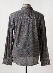 Chemise manches longues bleu NUMEROLOGIE pour homme seconde vue