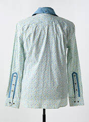 Chemise manches longues bleu VESTIAIRES PRINCIPAUTE CANNOISE pour homme seconde vue