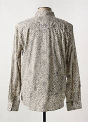 Chemise manches longues gris NUMEROLOGIE pour homme seconde vue