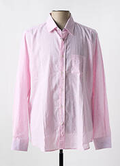 Chemise manches longues rose YACHT COLLECTION pour homme seconde vue