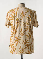 T-shirt beige IZAC pour homme seconde vue