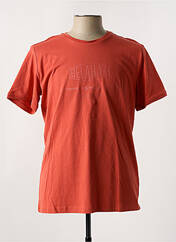 T-shirt orange DELAHAYE pour homme seconde vue
