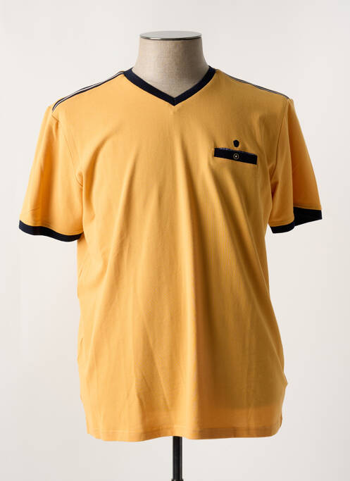 T-shirt coupe cintrée manches courtes orange COFOX homme
