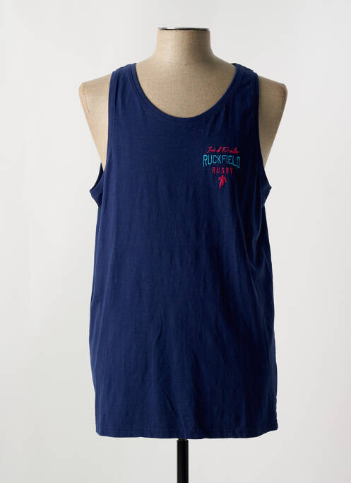Débardeur bleu RUCKFIELD pour homme