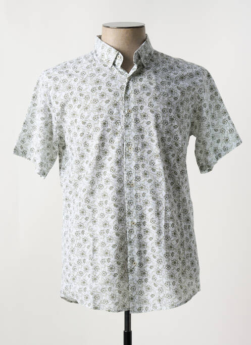 Chemise manches courtes noir YVES ENZO pour homme