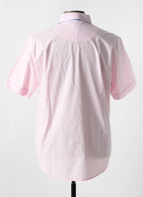 Chemise manches courtes rose RUCKFIELD pour homme