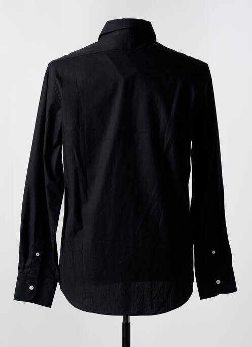 Chemise manches longues noir ARISTOW pour homme