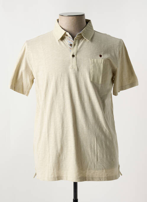 Polo beige COFOX pour homme