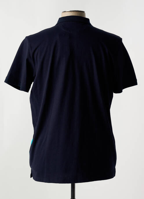 Polo bleu ARISTOW pour homme