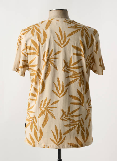 T-shirt beige IZAC pour homme