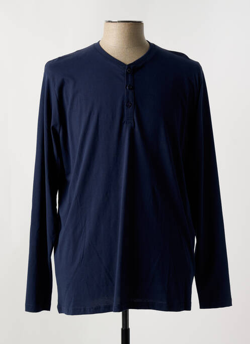 T-shirt bleu REDMOND pour homme