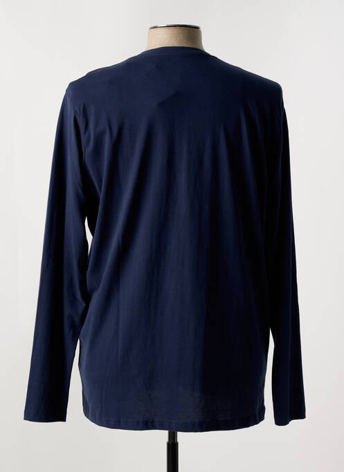 T-shirt bleu REDMOND pour homme