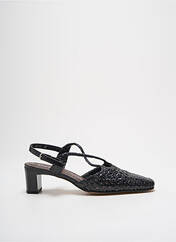 Sandales/Nu pieds noir BERTIN pour femme seconde vue