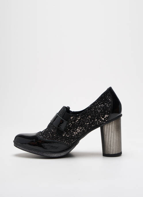 Mocassins noir J.METAYER pour femme
