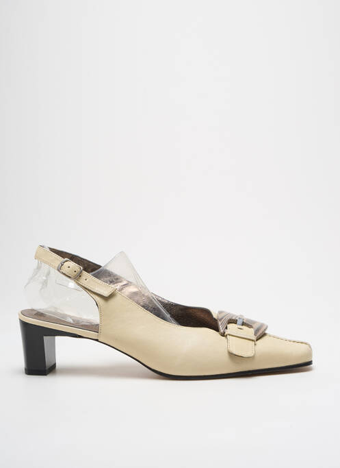 Sandales/Nu pieds beige BERTIN pour femme