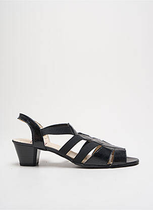 Sandales/nu pieds type de semelle amortissante talon de 4 à 6cm noir HASLEY femme