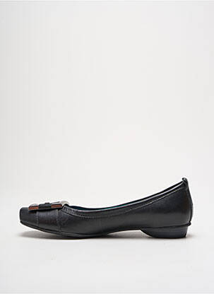 Ballerines matière lisse talon plat jusqu'à 3cm noir JB MARTIN femme