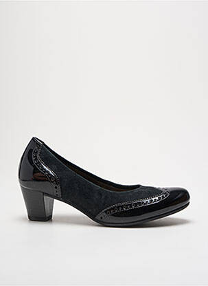 Escarpins matière lisse talon de 4 à 6cm noir GABOR femme