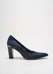 Escarpins bleu MYMA pour femme seconde vue